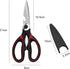 Multipurpose Kitchen Scissors, Left and Right Handed Kitchen Shears, Stainless Steel Blades, Kitchen Gadgets