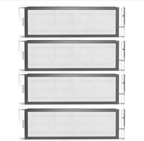 xcivi S6 Replacement Parts Kit: 4 HEPA Filters, Side Brushes, Rolling Brush for Xiaomi MiJia1 Roborock S6 S50 S51 S55