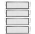 xcivi S6 Replacement Parts Kit: 4 HEPA Filters, Side Brushes, Rolling Brush for Xiaomi MiJia1 Roborock S6 S50 S51 S55