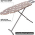 Ironing Board Cover and Pad Standard Size 15" x 54", Cotton Cover with Scorch Resistant Thick Padding (Alpaca)
