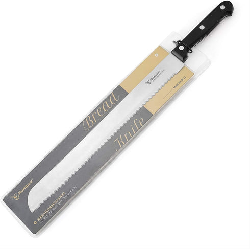 12 inch Serrated Bread Knife with Wave Edge Blade