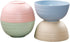 Unbreakable Cereal Bowls, 24 OZ Wheat Straw Fiber Lightweight Bowl Sets, Dishwasher & Microwave Safe