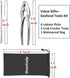 Set, 8Pcs Set Lobsters Crackers and Picks Crab Leg Cracker Tools - Stainless Steel Seafood Crackers & Forks Nuts