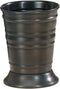 nu steel Bogart Metal Tumbler, Oil Rubbed Bronze Makeup Brush Holder and Toothbrush Cup for Bathroom, Desk, Dorm