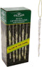Kurt Adler 5-1/4-Inch Glass Icicle Ornament Set of 24, Glow-in-the-Dark for Christmas