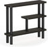 Espresso/Black Slim Space-Saving Storage Rack by Furinno