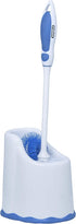 Superio Toilet Brush and Holder,Toilet Bowl Cleaning System with Scrubbing Wand, Under