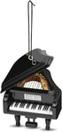 Broadway Gifts 3.5" Black Wood Grand Piano Ornament, Decoration for Piano Players