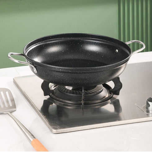 Stainless Steel Skillet with 2 Handles, Everyday Saute Pan, Multipurpose Deep Frying Pan