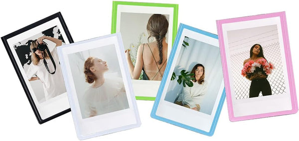 Orga'Neat 15 Pack Magnetic Photo Frame for Fujifilm Instax Mini, Small Picture Holder for 8.6cm x 5.4cm Pictures