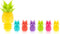 Wine Charms Silicone Drink Markers - Fits Glasses and Cans, Dishwasher Safe