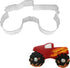 R&M Monster Truck Cookie Cutter, 5" in Durable Tinplated Steel