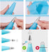 Piping Bag and Tips Cake Decorating Kit, Includes Cupcake Icing Tips with Pastry Bag