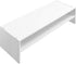 31" 2-Shelf Whitmor Stackable Extra Wide Storage Organizer, White