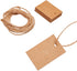 BLUE PANDA 15 Pack Small Swing Top Glass Bottles - 2 oz/60 ml with Lids, Stoppers, Tags & Jute Twine