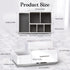Toothbrush Holder with Anti-Slip: Multifunctional Bathroom Organizer Caddy for Easy Cleaning & Storage