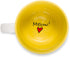 Pavilion Gift Company Blobby Cat Mug, Funny Cat Sister You're Pawsome, 18 oz, Yellow