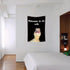 CLRIEOS 2x3 Grommets Welcome to My Crib Flag Feet Funny Flags for Room Durable Man Cave Wall Flag with Brass