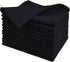 Restaurant Cloth Napkins Set of 12 Pack, Washable Dinner Napkins Cloth, 20 x 20 Ins, MJS Commercial Quality, Reusable,