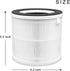 KQ-29 True HEPA Air Filter Replacement for FRIWOLE Small Air Purifiers, 2-Pack