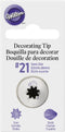 Wilton Open Star Cake Decorating Tip Pkg #21