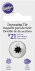 Wilton Open Star Cake Decorating Tip Pkg #21