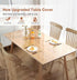 RostiKong 18 48 Inch x Crystal Clear Vinyl Table Cover Protector Custom Plastic Desk Pad Mat Waterproof Vinyl Table Top