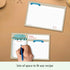 Neatz Mason Jar Recipe Cards - 50 Double Sided Cards, 4x6 inches, Thick Card Stock