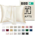 Tafts Pillow Cases - 100% Pure Mulberry 6A Silk Pillowcase for Hair & Skin, Ivory White, Queen 20x30, 1pc