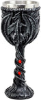Ebros Legend Of The Thrones Drogon Blood Fire Dragon Wine Goblet - 6oz Capacity Party Beverage Cup