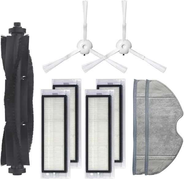 LICHIFIT Sweeping Robot Roller Brush, Side Brush HEPA Filter Cleaning Cloth Rags for 360 S5 S7 Vacuum Cleaner