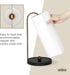 Countertop, Umbra Bellwood Paper Towel Holder for Kitchen with Real Wood Stand and Weighted Metal Base, Black/Walnut