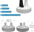 GMIGOU Toothbrush Head Holder for Oral-B iO | Oral B Holder for Heads | Electric Tooth Brush Head Organizer Compatible