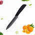 Professional Kitchen Ceramic Knife Set with Sheaths, Super Sharp Rust Proof Stain Resistant (6" Chef, 5" Utility, 4"