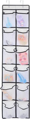 12 Large Pockets Over Door Hanging Shoe Organizer