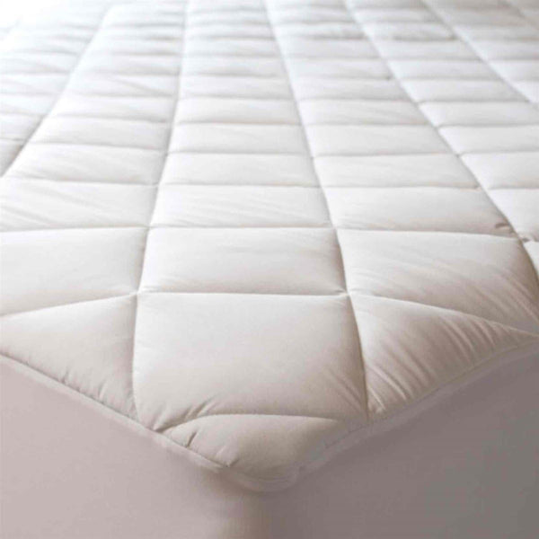 Niagara Cotton Mattress Protector Queen 60x80, Non Noisy Cooling Breathable Ultra Plush, Fits 20 Inches Deep