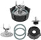 6 Point Fusion Blade 4980 & 4902 Blender Jar Bottom & 2 Pieces Rubber Seal Gasket Kit for Oster Blender