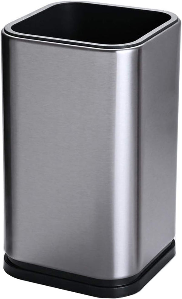 Stainless Steel Kitchen Utensil Holder Caddy, Dimensions 4L x 4W x 6.7H