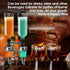 4 Nozzle Set Bottle Wall Mounted Liquor Dispenser Bar Butler Bracket Solo Optic Spirit Wine Beer Alcohol Bottle