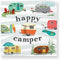 Design Design Happy Camper Cocktail Napkins - Multicolor
