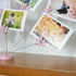 8-Branch Family Tree Picture Frame Holder, Card Photo Clips Holder for Memo Notes and Christmas Displays