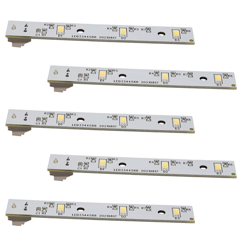 WR55X26671 LED Refrigerator Light Board, GE Refrigerator Part, 5 Pack