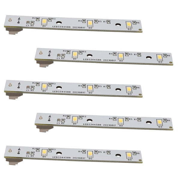 WR55X26671 LED Refrigerator Light Board, GE Refrigerator Part, 5 Pack