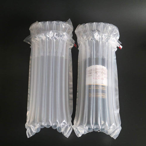 Wine Bottle Protector - 12 Packs Bags with Free Pump, Reusable Sleeve Travel Inflatable Air Column Cushion Bag