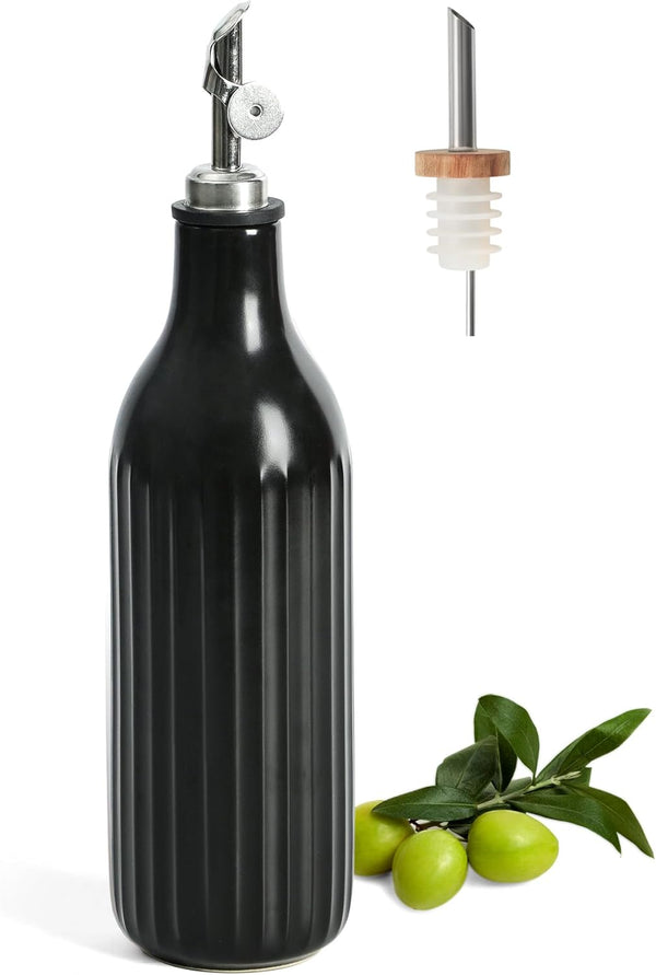 FE FUN ELEMENTS Olive Oil Dispenser Bottle, 19 oz Oil Dispenser for