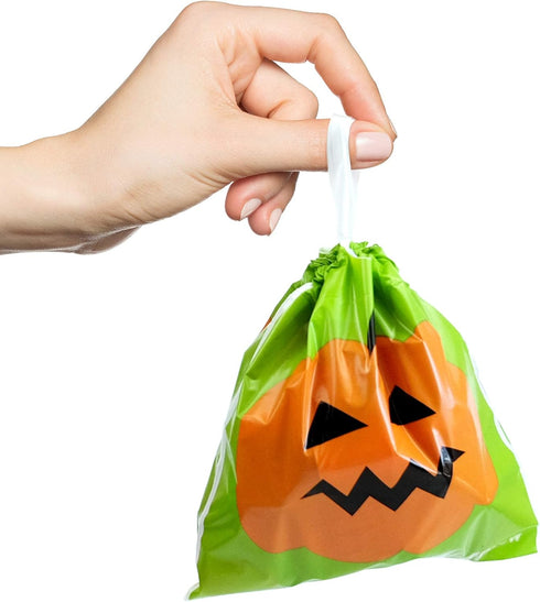 72 Pack Halloween Bags, Goodie, Candy, Treat, Goody, Party Favors & Trick or Treat Bags for Parties