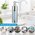 BabyElf Hand Soap Pump Dispenser for Bathroom, Stainless Steel Dish Soap Dispenser for Kitchen, 7oz/200ML