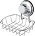 iPEGTOP Super Powerful Vacuum Suction Cup Soap Dish, Rustproof 304 Stainless Steel Sponge Soap Holder for Bathroom,