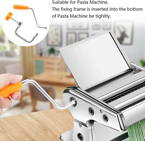 Kakalote Durable Pasta Maker Replacement Clamp - Pasta Machine Accessories, Fixing Manual Handheld Tool Part