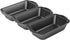 Tiawudi 3 Pack Nonstick Carbon Steel Baking Bread Pan - Large Loaf Pan, 9 1/2" x 5"